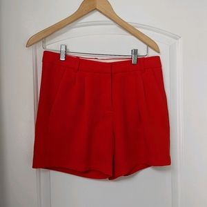 J Crew orange color shorts